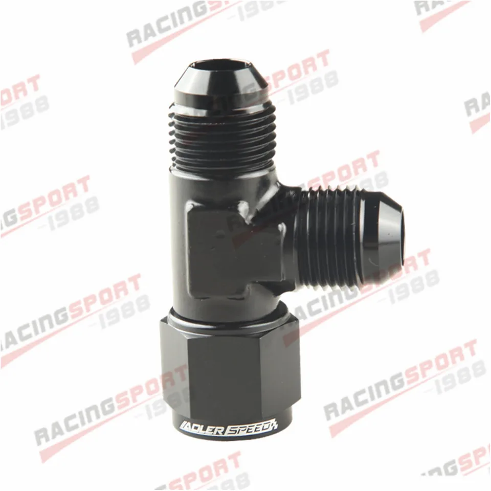 NUOVO UTILE TUBO girevole raccordo finale T-6061 adattatore alluminio
