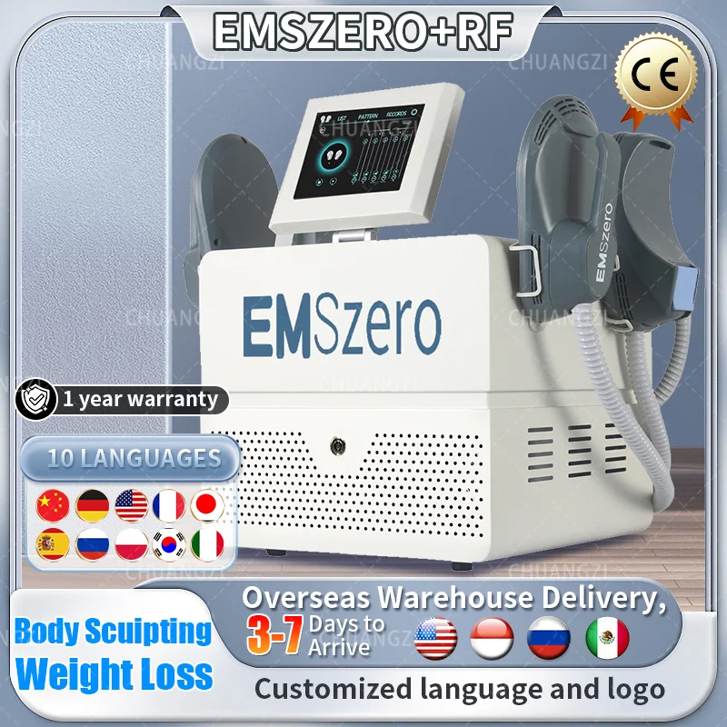DLS 근육 자극 지방 제거 바디 슬리밍 엉덩이 빌드 스컬프트 머신, zero 무게추 감량 머신