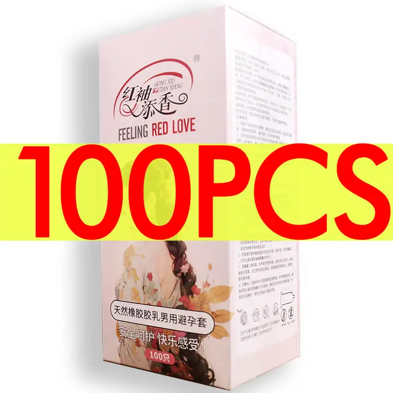 Ultra-Thin Condoms - Pack of 100 Pcs, Enhance Pleasure, Ensure Safe Contraception