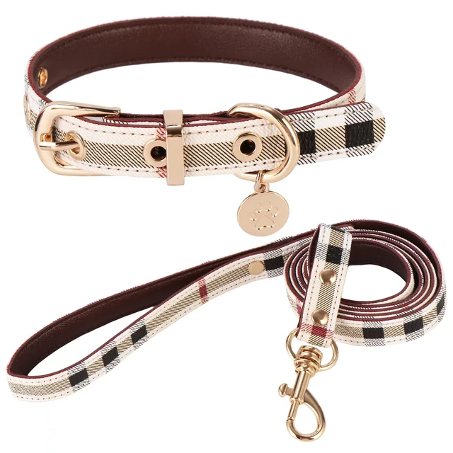 2023 New Pet Collar Set Dog Collar Leash Haulage Rope Package Cat  Accessories Pet Supplies