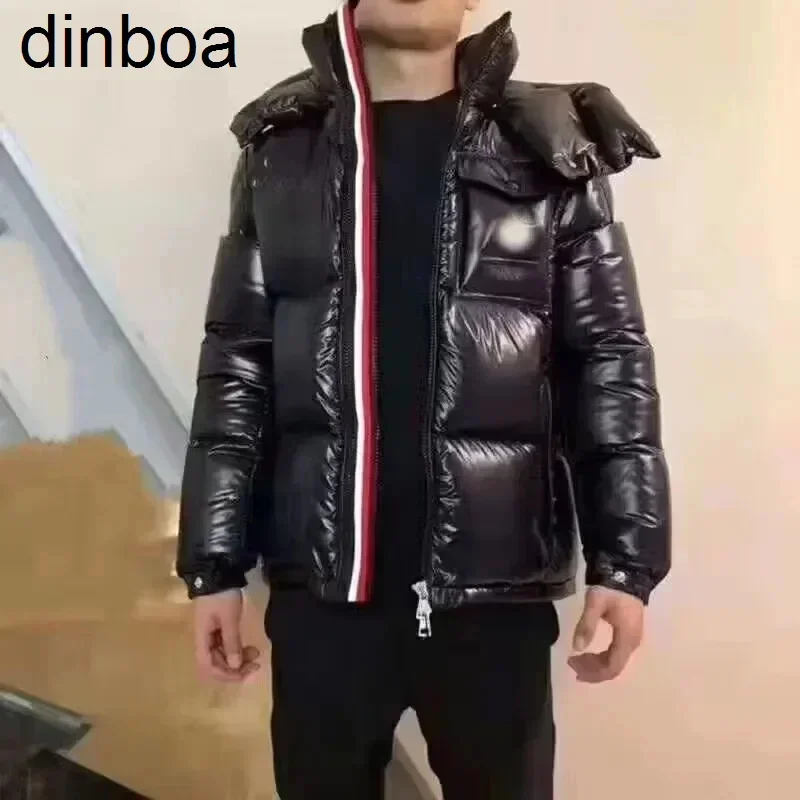 

Dinboa-winter New Men and Women with the Same m Home Trend Fashion Plus-size Down Cotton Warm Jacket Shopping Casual Men's Coat