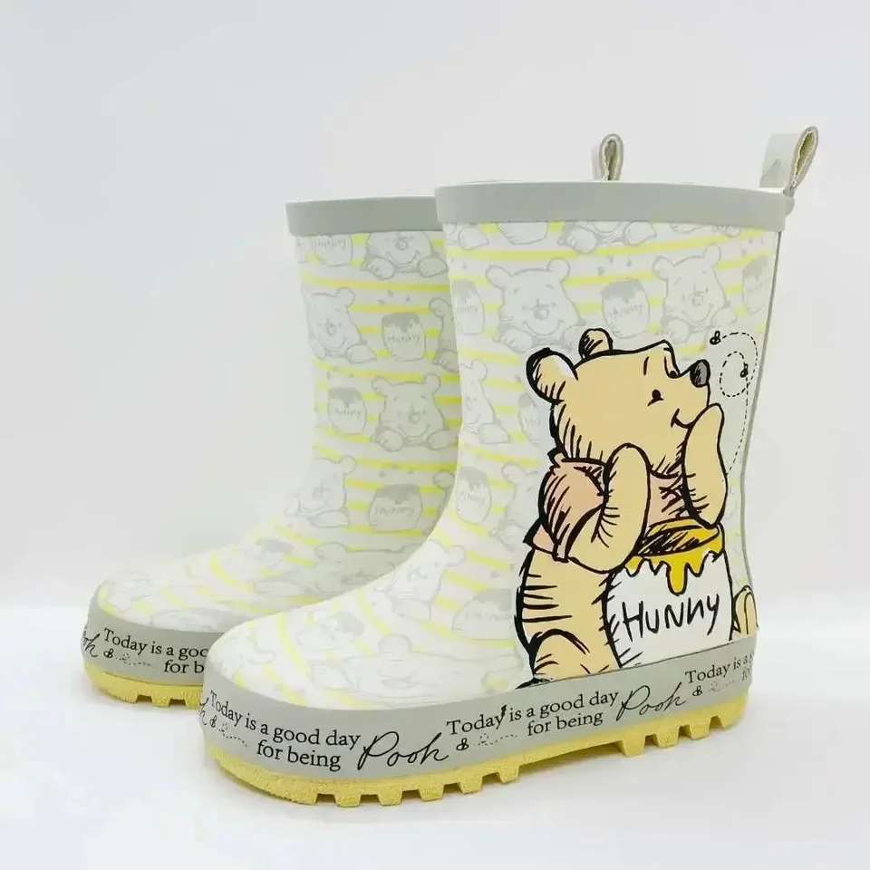 Wellies Winnie The Pooh Rain Boots Rain Boots Yellow Plain Coccodrillo