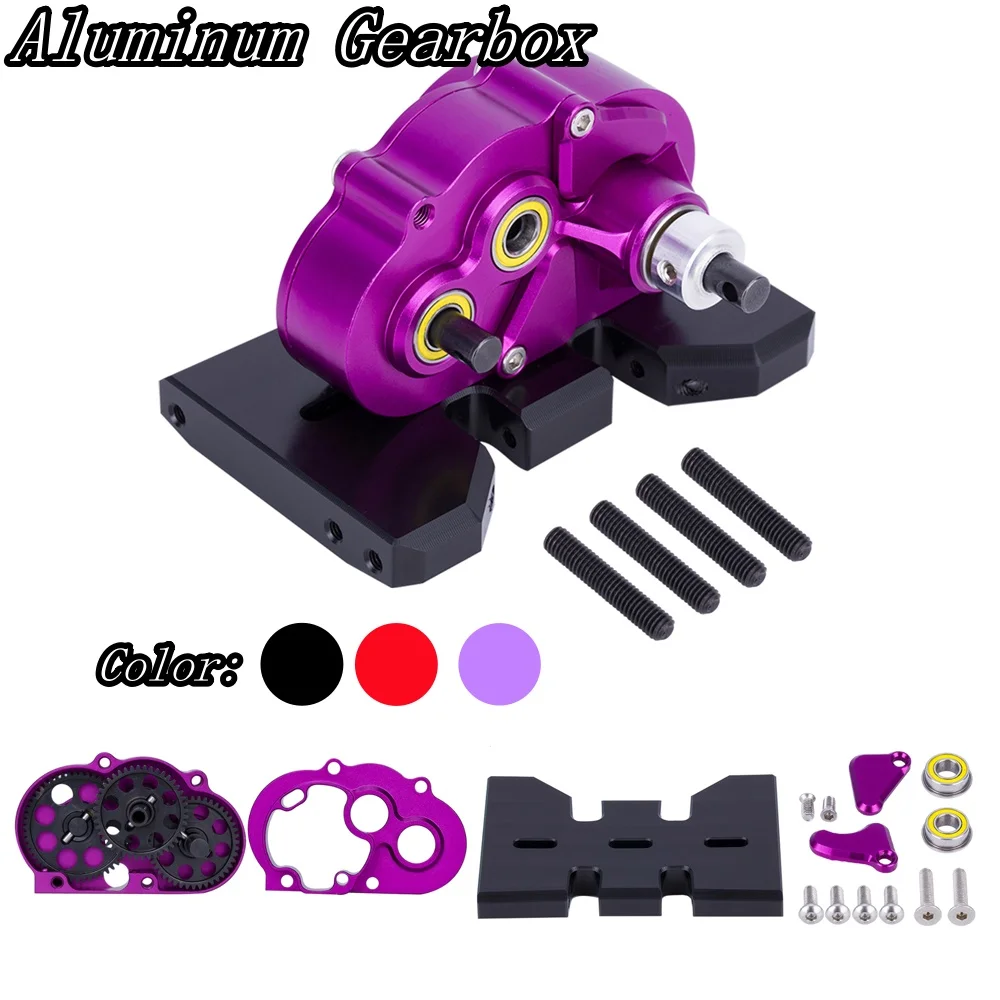 CNC Aluminum Gearbox OD-3 Overdrive Transmission Lightweight for 1/10 ...
