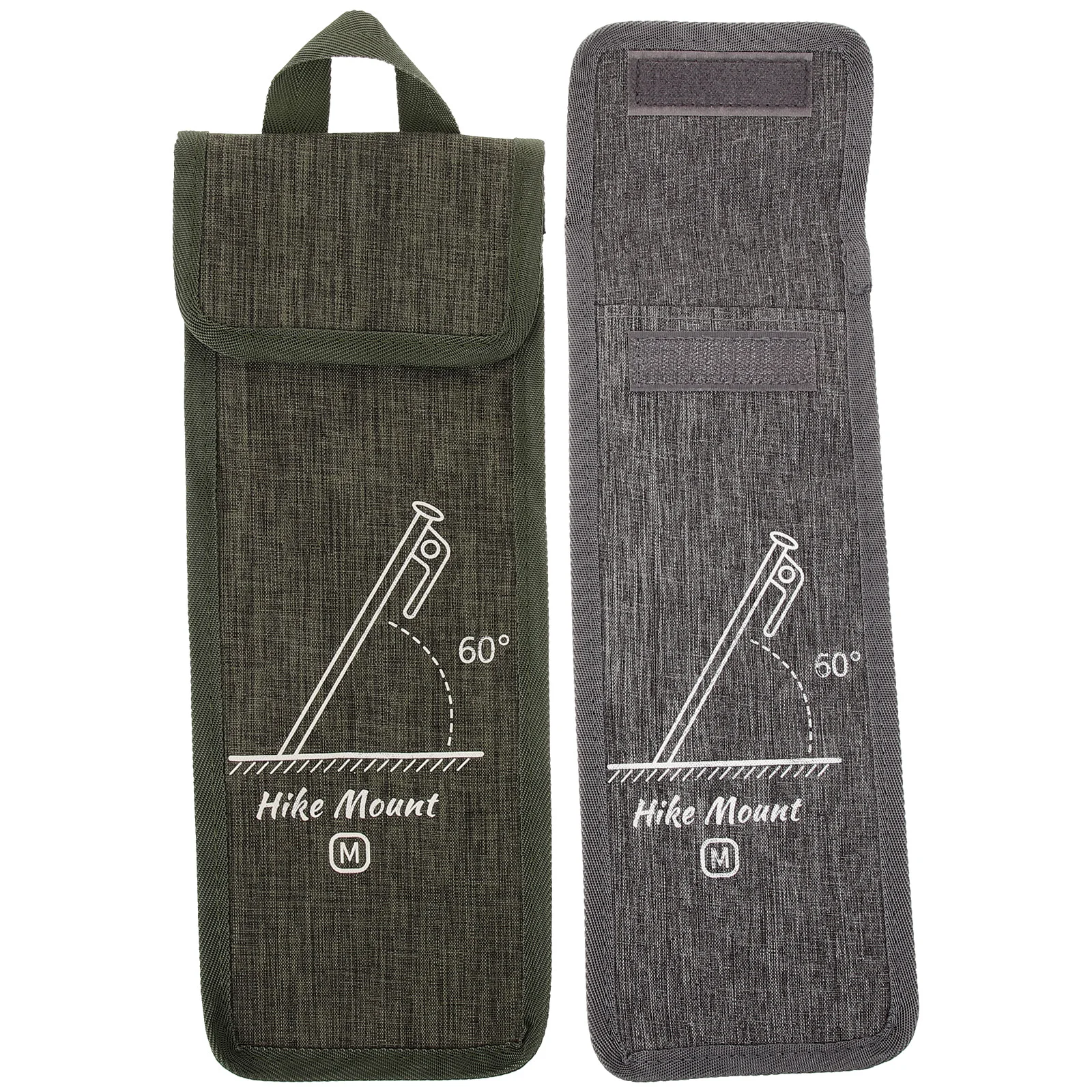 

2 Pcs Floor Nail Storage Bag Tent Stake Handheld Peg Bags Camping Pouches Spikes Stakes Oxford Cloth Outdoor