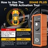 Car TPMS Resets Relearn Diagnostic Tool Auto Tire Pressure Sensors Resets Tire Pressure Monitor Sensors 315/433 MHz D7YA 1