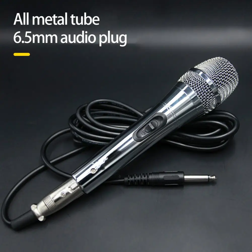 Audio Microphone Vocal Music Clear Voice Low Latency Dynamic Live Show Noise Reduction Karaoke Microphone for Performance