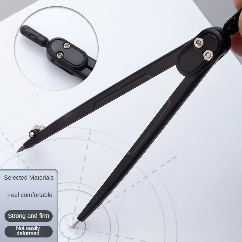 Drawing Compass Set With 3 HB Lead Cores