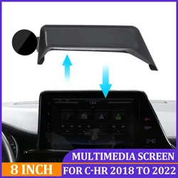 Magnetic Car Mobile Phone Holder For Toyota CHR 2017 TO 2019 For MagSafe Multimedia Screen Phone Bracket For C-HR 2020 TO 2022