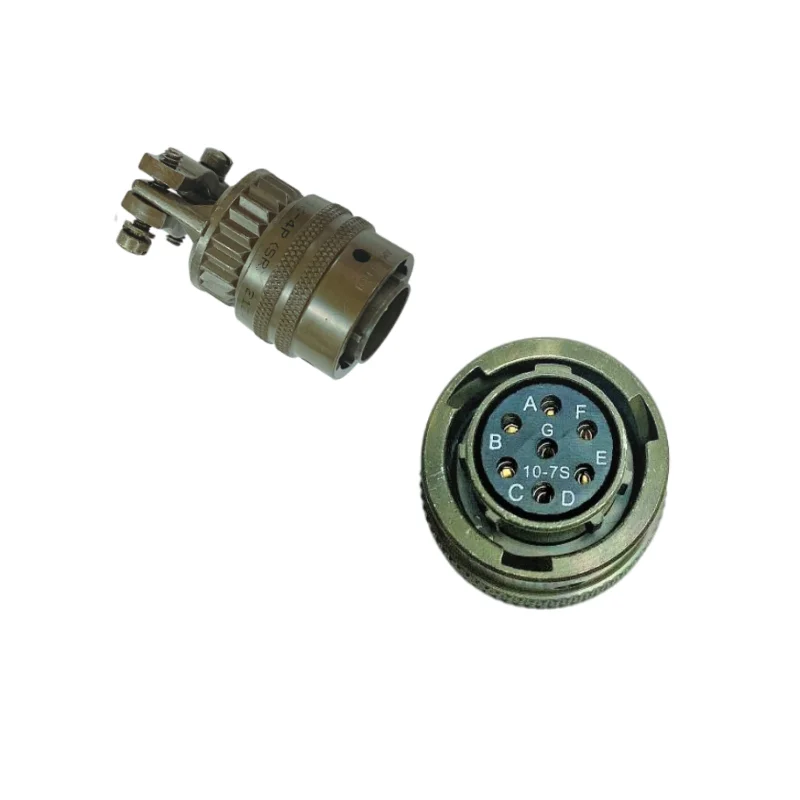 Conector Impermeável da Tomada da Aviação Núcleo de Pinos Pt06e107s Psr Pt02e-10-7p s pt 26482 Mil Pt06e 10-7s 10-7 Pt02e 10-7 p - Imagem 6