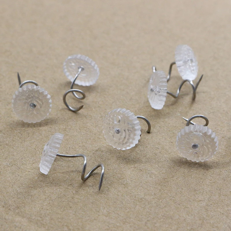 Bed Sheet Clip Transparent Twist Nail Home Slip-Resistant Blankets Cover Grippers Fixing Sofa Cushion Fixing Tools 10/20PCS bed sheet holder bed sheet clips sheet clips