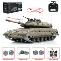 Upgraded Heng Long 1/16 RC Military Battle Tanks IDF Merkava MK IV 3958 Launch Infrared Battle Infrared Battle RC Tank TH22646 1