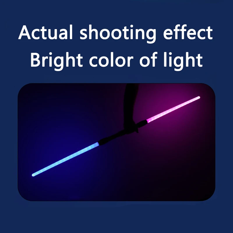 Dual-Color Flashing Sword Lightsaber for Kids - Ultimate Rave Cosplay Toy Gift