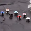 12 Pairs Crystal Rhinestone Magnetic Clip Non Piercing Earrings Fashion Jewelry 2