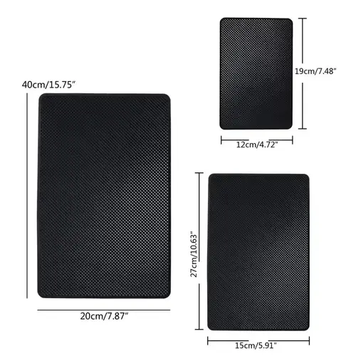 Car Dashboard Sticky Non-slip PVC Silicone Mat Multifunctional Universal Cell Phone Key Storage Mats Auto Interior Accessories - Image 6