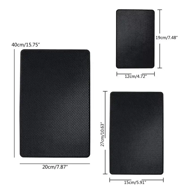 Car Dashboard Sticky Non-slip PVC Silicone Mat Multifunctional Universal Cell Phone Key Storage Mats Auto Interior Accessories - Image 6