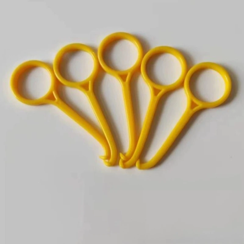 200PCS Dental Removal Tool Plastic Hook Nice Orthodontic Aligner Remove Invisible Removable Braces Clear Aligner Oral Care