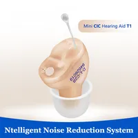 CIC Hearing Aid Intelligent Sound Amplifier Invisible Hearing Aids For Deafness/Elderly With A10 PR70 Battery Portable Audifonos 1