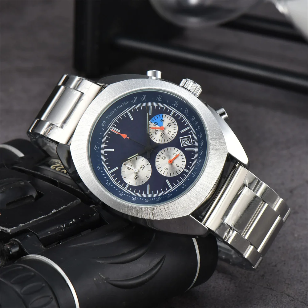 Top Sale Quartz Luxury Watches for Men Full Function Custome Brand Multifunction Chronograph Automatic Date AAA Clocks Relógio