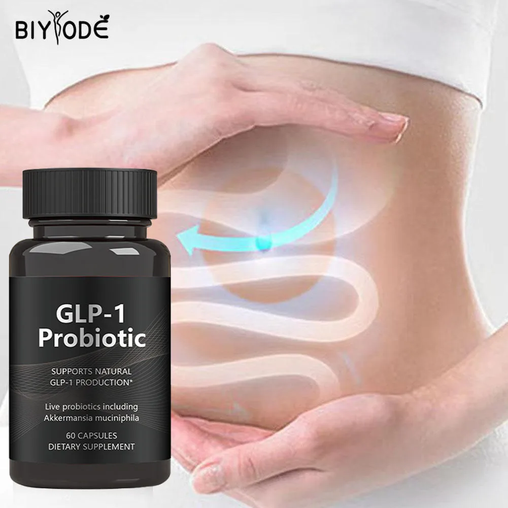 Glp-1 Probiotic Capsule Inhibits Appetite Promotes Insulin Secretion Supports Intestinal Health 60 Capsules