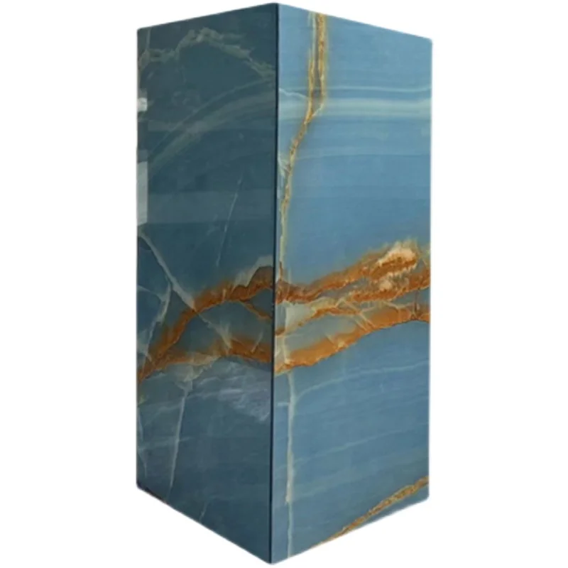 

YY Decorative Flowers Rack Living Room TV Cabinet next to Several Shelves Stone Plate Holder