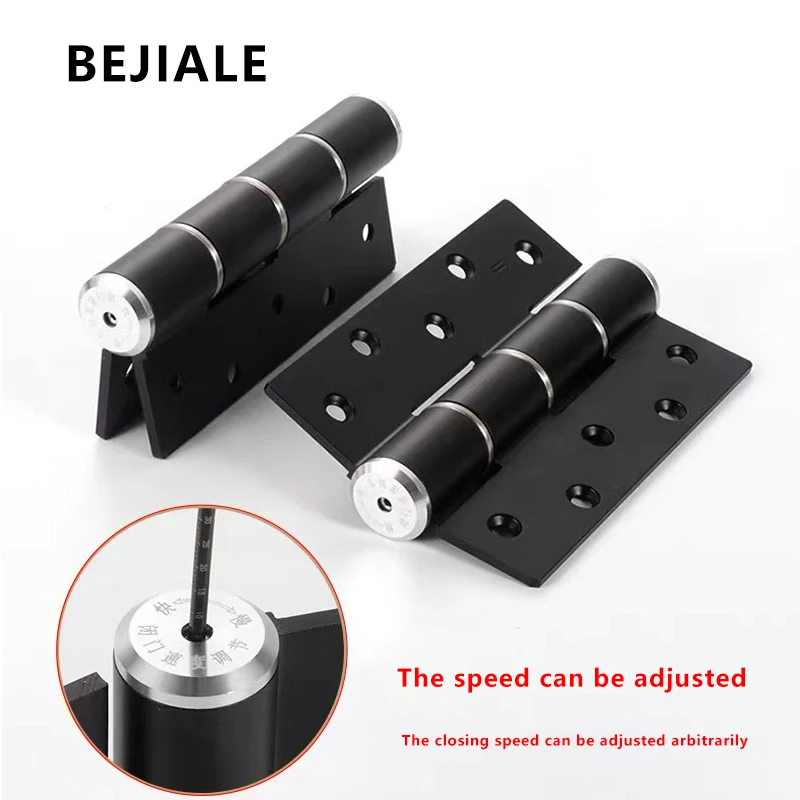Invisible Door Hinge Hydraulic er Damping Invisible Door Spring Hinge Automatic Closing Retainer Positioning