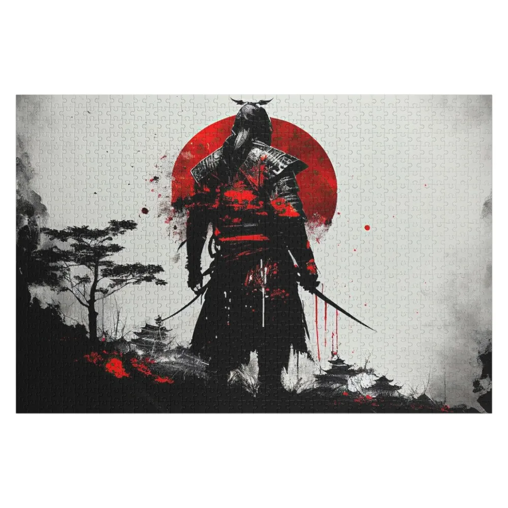 This Samurai Only Fights For Honor Jigsaw Puzzle Custom Photo Personalized Gift Personalized Gifts Puzzle