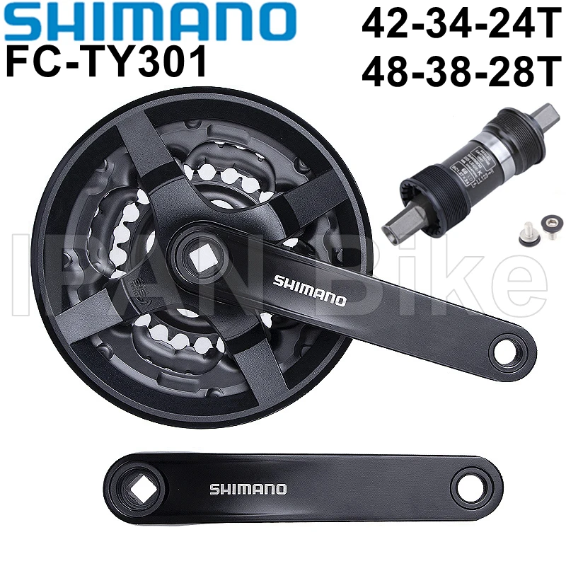 Toddler Jackets Girl Shimano Tourney FC-TY501 Crankset 175mm 6/7/8