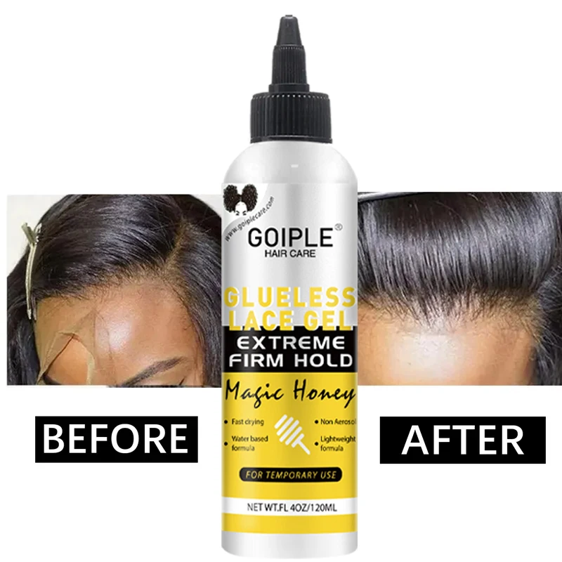 GOIPLEInvisibleToupeeAdhesivesCustomLogoHairExtensionBonding