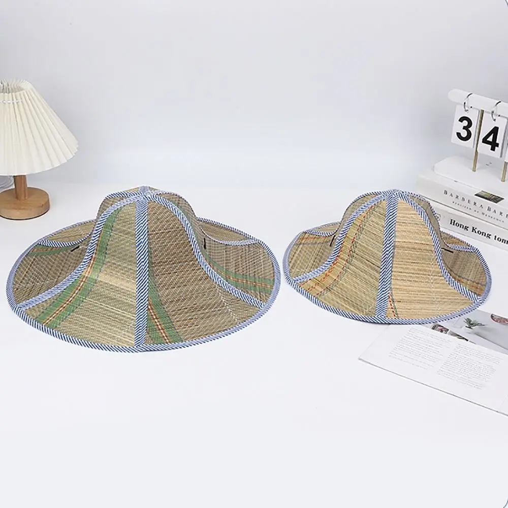 Straw Wide Brim Sun Hat Foldable Beach Cap