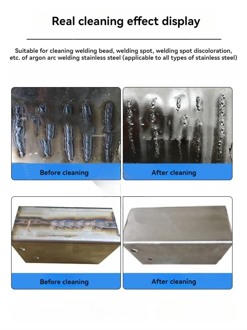 1000W Spot Weld Cleaning Machine Stainless Steel Weld Path Bead Processor Argon Arc Welding Electrolytic Polishing Equipment 4