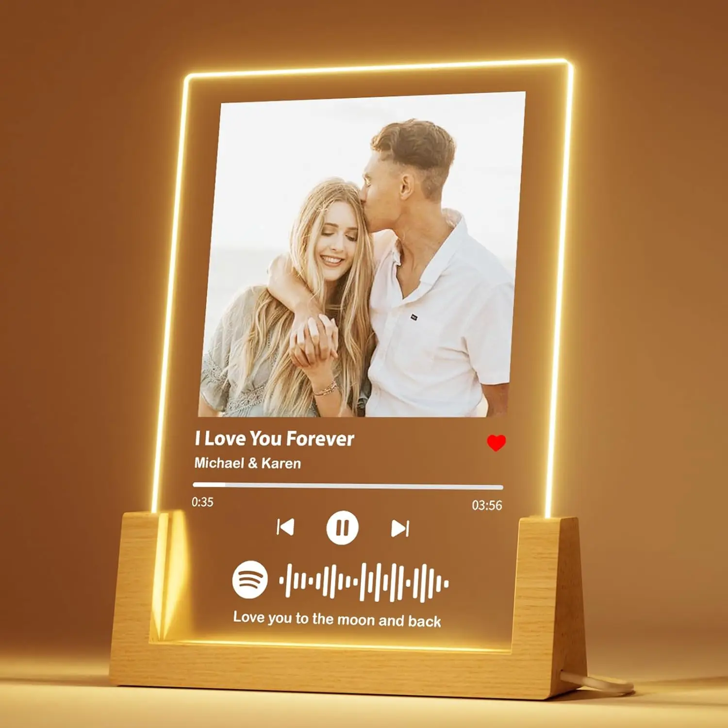 Custom Spotify Music Plaque 1
