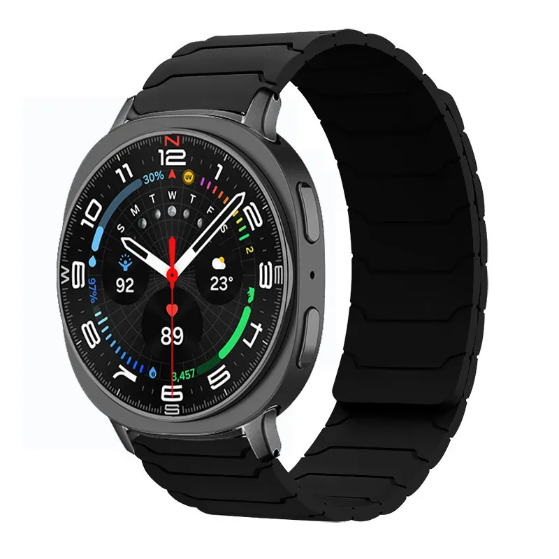 Magnetic Silicone Sports Bracelet