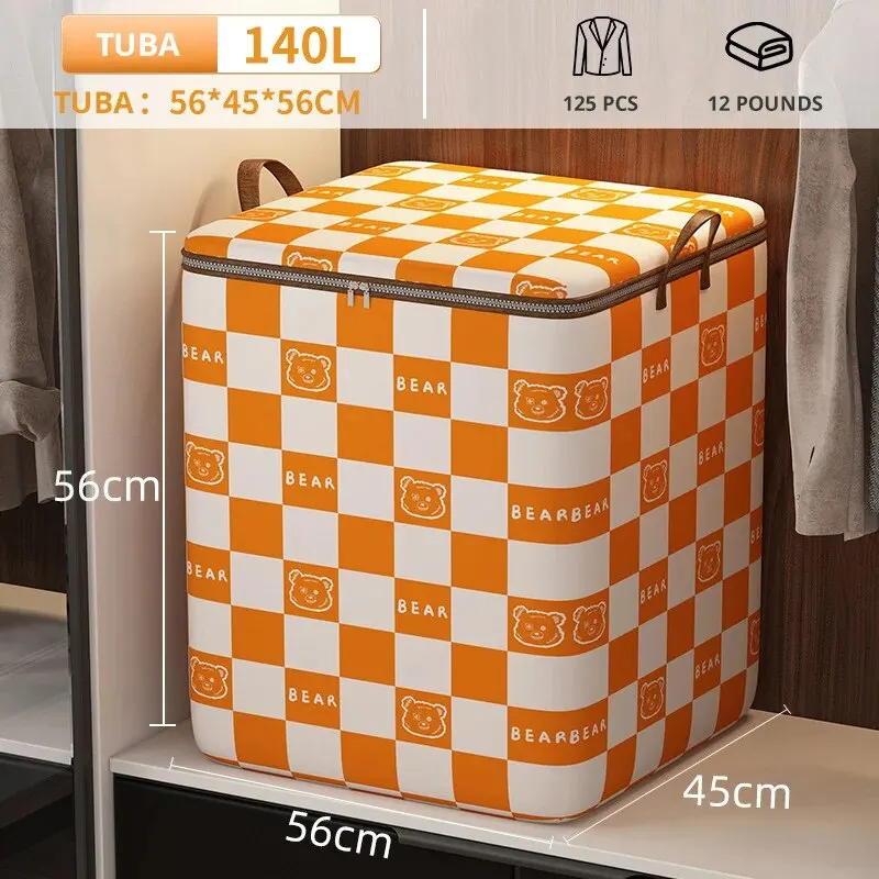 Storage Bag 1Pc Portable Large Capacity Quilt Storage Bag