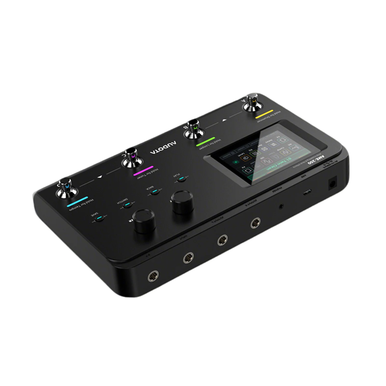 AUDOTA AME-200 Pro マルチエフェクター Audota Ame-200 Pro Guitar Processor with Built-In Tuner, 50