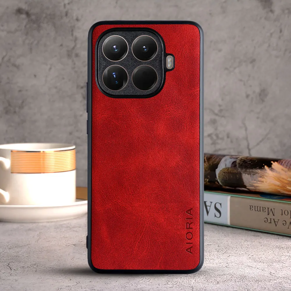 Luxury Vintage Leather Phone Case - Elegant Protective Cover