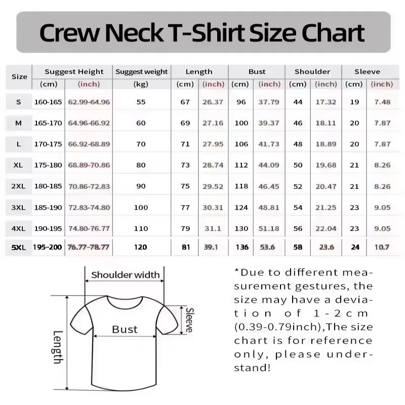 Loose Short Sleeved T Shirt Fashion Brand Pattern Printed Cotton Short Sleeve T-Shirt Street Style Breathable Couple