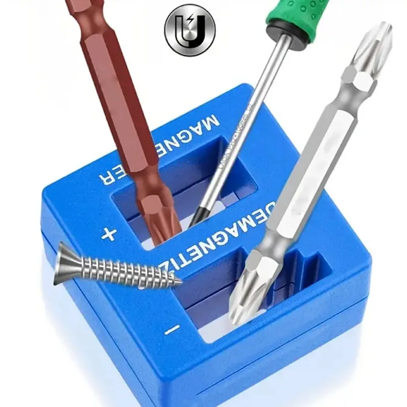 Precision Magnetic and Degausser Screwdriver 2-in-1 Screwdriver Fast and Degaussing 1PC magnetizer demagnetizer tool