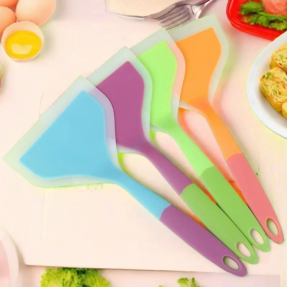 Tamago Yaki Spatula Non-stick Pan Special Spatula Thick Egg Yaki Silicone Frying Pan Silicone 1Pc