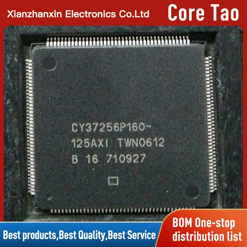 

1pcs/lot CY37256P160-125AXI CY37256P160 LQFP160 Storage controller