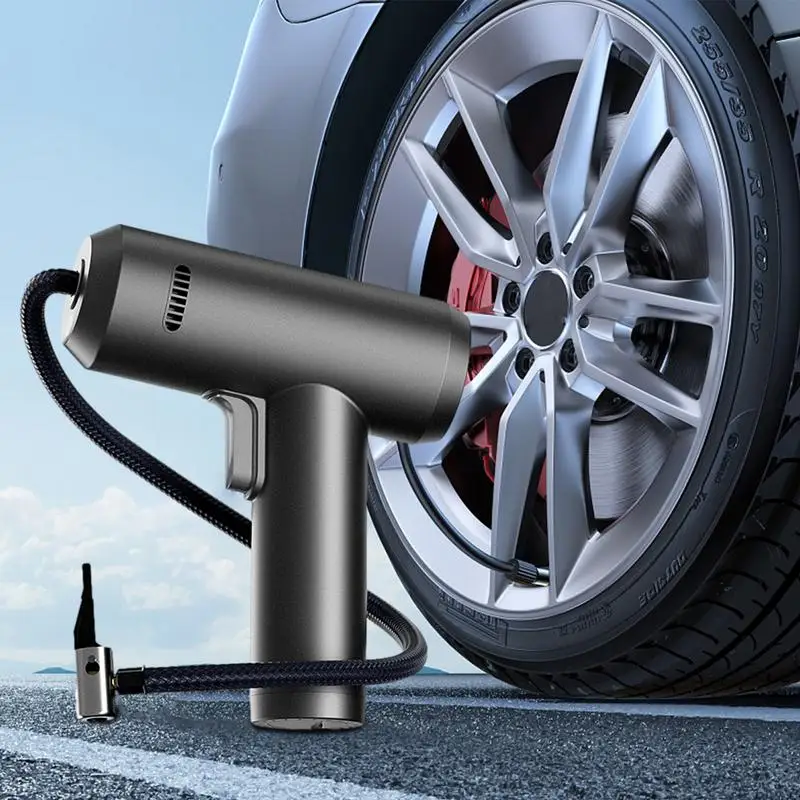 �޴�� Ÿ�̾� ��â��, 12V DC ���� �� ����, 150PSI, ������ �з� ������, LED ����, �޴�� ���� �����