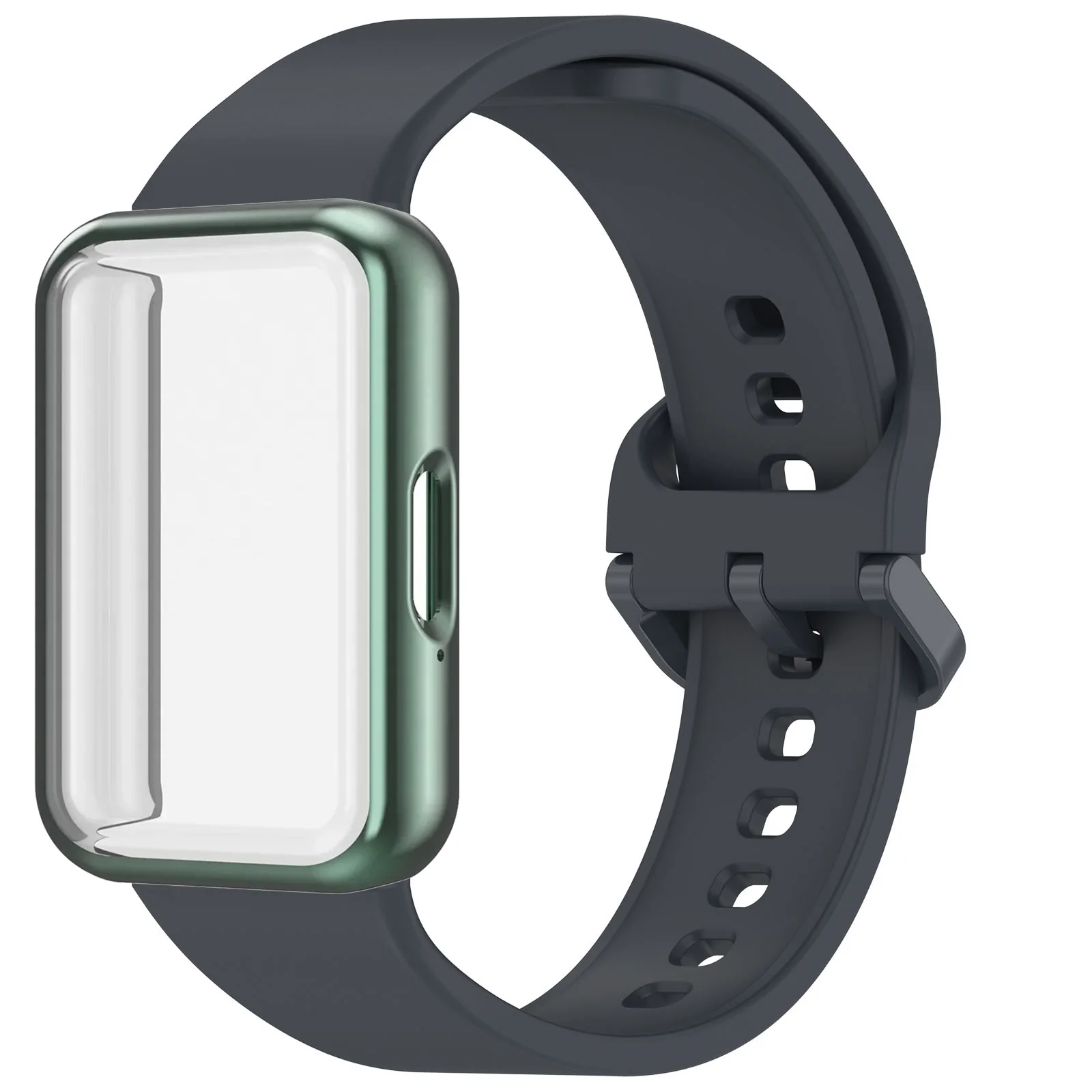 Silicone Strap and Protective Case Kit for Fitness Band Accessories