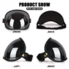 Uchoose Fit All Vintage Retro Open Face Half Helmet Motorcycle Helmet Bubble Shield Visor Lens Sunglasses Goggles Accessories 5