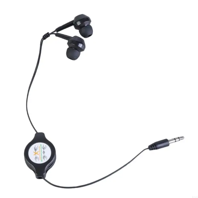 E21E 3.5mm Retractable Earphone Sound Cable Male for Car Phone MP3 MP4 Music 5