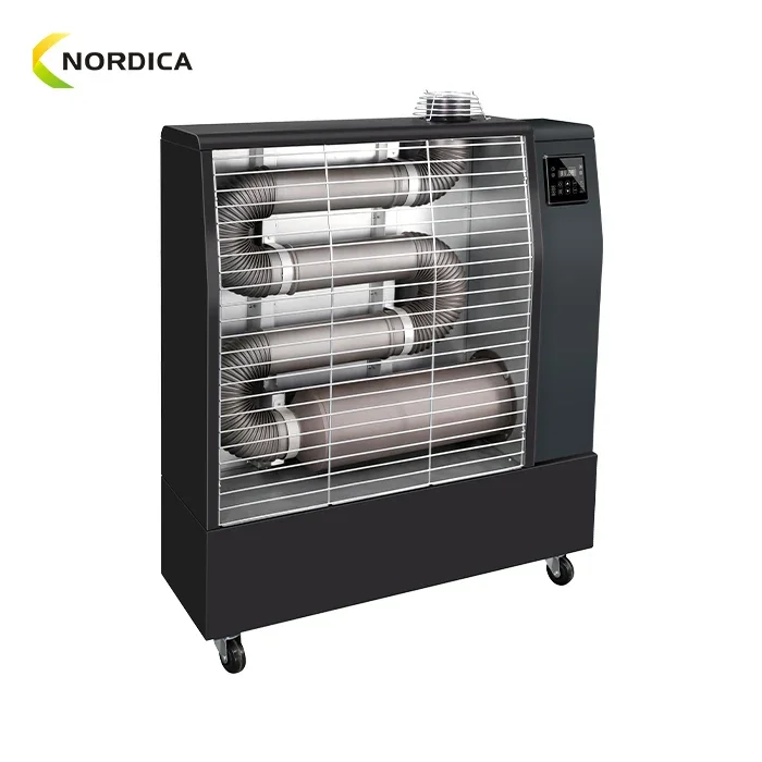 Infrared Kerosene Diesel Fuel Heater 16KW 220V For Hotel Garage Commercial 5