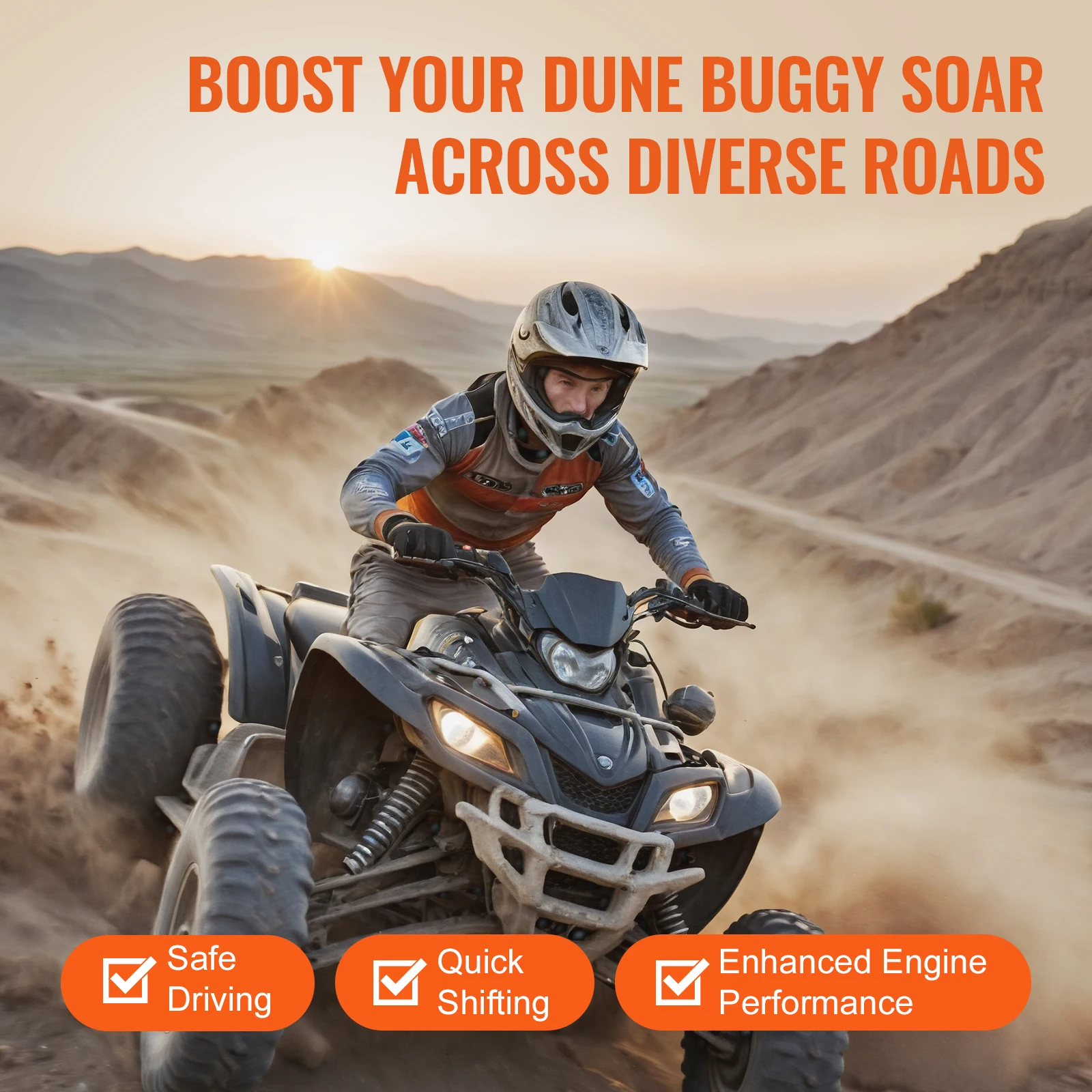 SucceBuy Primary Drive Clutch for Polaris Sportsman 500 4x4 1998-2005, Primary Clutch EBS Type with Weights and Springs for ATVs