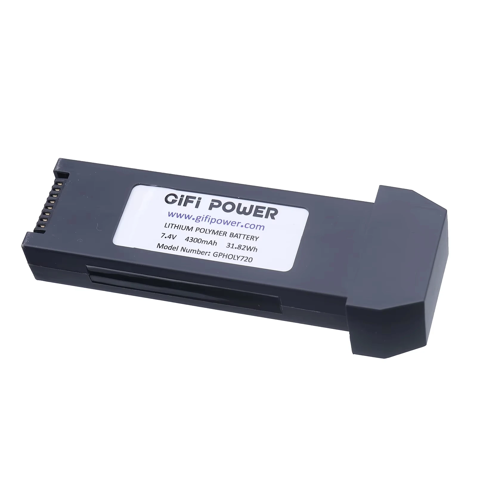 Batterie de rechange pour drone HS720, étiquette technique lisible