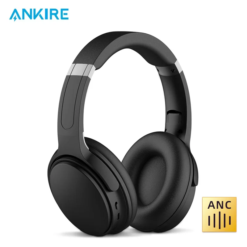 

Original New Q8 Hi-Res Sound Foldable Surround Wireless bluetooth V5.3 Headphone ANC Hybrid Active Noise Cancelling Earphone 30H