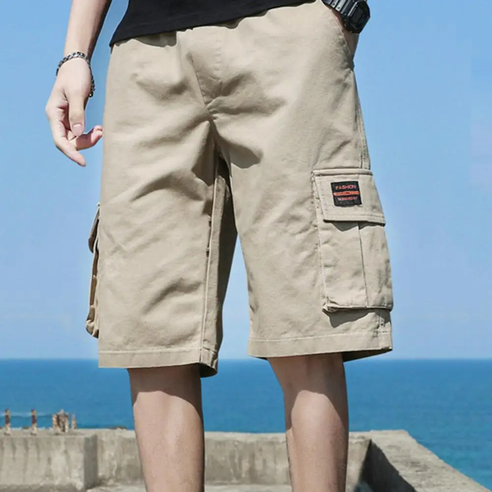 

Summer Cargo Shorts for Men Multi-Pocket Casual Shorts Streetwear Hip Hop Military Tactical Cargo Shorts Male шорты мужские