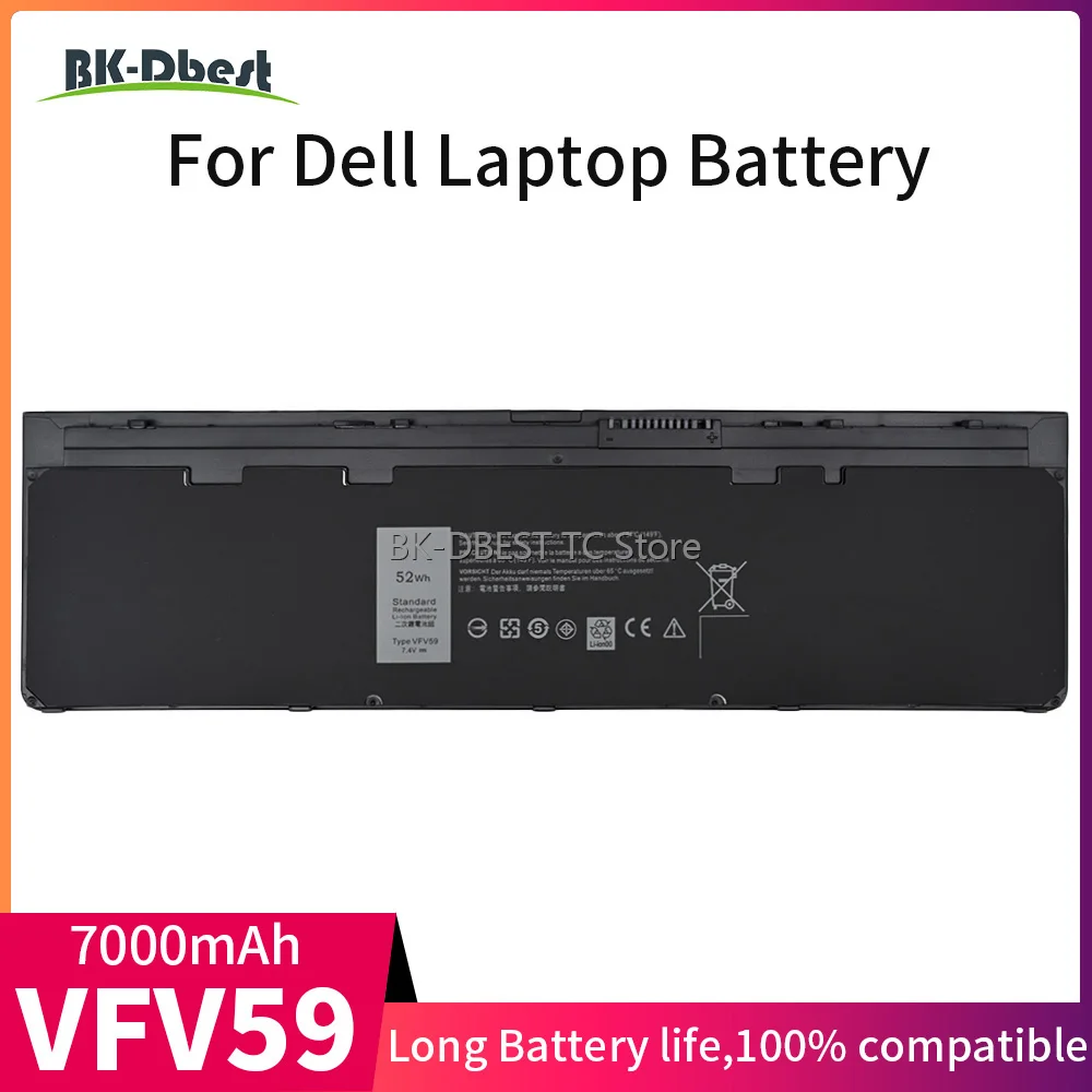

BK-Dbest Аккумулятор для ноутбука OEM VFV59 для Dell Latitude E7240 E7250 WD52H W57CV 0W57CV GVD76 F3G33
