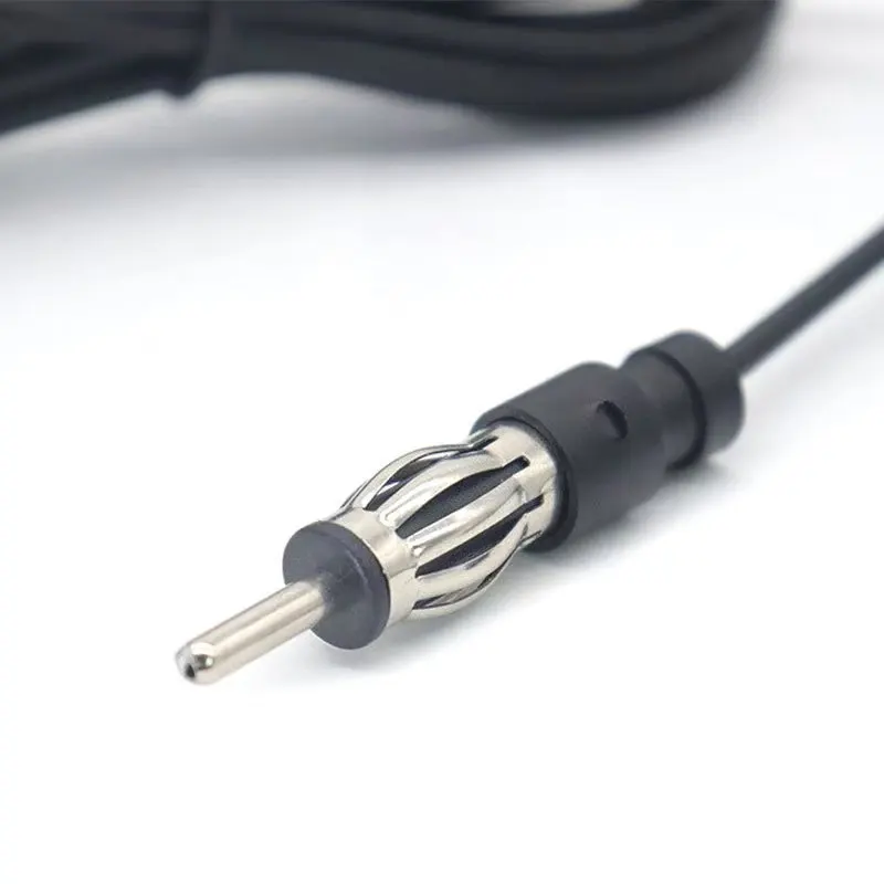 3M/9.8피트 차량 및 보트 스테레오용 다이폴 FM/AM 안테나, 차량 스테레오 시스템용 분배기 어댑터 케이블이 있는 라디오 안테나.